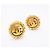 Orecchini a clip Chanel placcati oro D'oro - vista 2