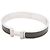 Hermès Bracciale rigido Hermes Click HH Metal Marrone Argento