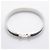 Hermès Bracciale rigido Hermes Click HH Metal Marrone Argento - vista 3