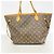 Louis Vuitton Monogram V-Line Neverfull MM Tote Bag Rot - Ansicht 12