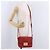 Miu Miu Sac à épaule en cuir rouge or - vue 26