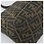 FENDI Zucca Canvas Mamma Baguette Shoulder Bag Brown Black - vista 13