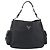 PRADA Shoulder Bag Vittero Dino Leather Black Silver - vista 2