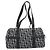 Christian Dior Trotter Canvas Boston Bag Black Silver - vista 3