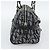 Christian Dior Trotter Canvas Boston Bag Black Silver - vista 4
