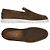 Tod's Mocassini Pebble Tab in camoscio marroni Marrone