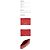 Salvatore Ferragamo Tarjetero Double Gancini Dorado Rojo Roja - vista 2