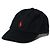 Ralph Lauren Kappe Schwarz mit besticktem Pony-Logo