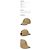 Ralph Lauren Khaki Cap mit gesticktem Pony-Logo Braun - Ansicht 2