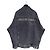 Balenciaga Blauer Logo Bomber Trucker Denim Jacket Schwarz