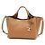 Tod's Mini Borsa a Tracolla Timeless Logo Camel Marrone