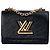 Louis Vuitton Borsa a tracolla Epi Twist Chain PM Nero