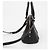 Gucci Mini Borsa Tote Dome in Pelle Microshima Nera Nero - vista 6