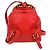 Gucci Vintage Bamboo Leather Mini Rosso - vista 2