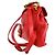 Gucci Vintage Bamboo Leather Mini Rosso - vista 4
