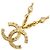 Collana Chanel placcata oro D'oro