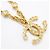Collana Chanel placcata oro D'oro - vista 2