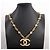 Collana Chanel placcata oro D'oro - vista 6