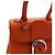 Delvaux Mini borsa tote in pelle arancione con tracolla crossbody - vista 11