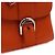 Delvaux Mini borsa tote in pelle arancione con tracolla crossbody - vista 12