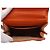 Delvaux Mini borsa tote in pelle arancione con tracolla crossbody - vista 5
