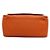 Hermès Bolsa de ombro com ferragens prateadas e alça transversal
 Laranja - vista 10