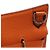 Hermès Bolsa de ombro com ferragens prateadas e alça transversal
 Laranja - vista 5