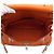 Hermès Bolsa de ombro com ferragens prateadas e alça transversal
 Laranja - vista 6