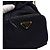 Tote Prada Borsa a secchiello e borsa a tracolla Bella in tessuto blu navy con metallo dorato - vista 10