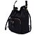 Tote Prada Borsa a secchiello e borsa a tracolla Bella in tessuto blu navy con metallo dorato - vista 2