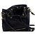 Tote Prada Borsa a secchiello e borsa a tracolla Bella in tessuto blu navy con metallo dorato - vista 6