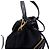 Tote Prada Borsa a secchiello e borsa a tracolla Bella in tessuto blu navy con metallo dorato - vista 9