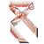 Salvatore Ferragamo Sciarpa in seta stampata Felini da donna Rosa