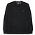 Ralph Lauren Wollstrickpullover für Herren mit besticktem Pony-Logo (Black) Schwarz