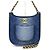 Chanel Borsa Hobo Shablin Denim con catena CC dorata, tote e borsa a tracolla Blu - vista 2