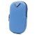 Prada Mini borsa a tracolla e crossbody unisex in nylon Tessuto blu con logo - vista 3