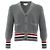 Thom Browne Half Cardigan Stitch Cotton RWB Braun
