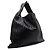 Bottega Veneta Borsa Tote e a Tracolla Hop Large in Pelle Intrecciato Nera Nero - vista 3