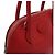 Hermès Borsa Tote Red Swift Bolide con Hardware Argento e Tracolla in Tessuto Rosso - vista 13