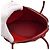 Hermès Borsa Tote Red Swift Bolide con Hardware Argento e Tracolla in Tessuto Rosso - vista 6