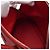 Hermès Borsa Tote Red Swift Bolide con Hardware Argento e Tracolla in Tessuto Rosso - vista 7