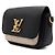 Louis Vuitton Borsa a spalla e a tracolla Lockme Tender Chain Nero - vista 3