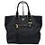 Prada Borsa Tote in Vitello Daino Nero