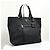 Prada Borsa Tote in Vitello Daino Nero - vista 2