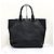Prada Borsa Tote in Vitello Daino Nero - vista 3