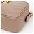 Gucci Sac à épaule mini GG Marmont Matelassé Dusty Pink Nude Marron - vue 8