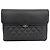 Chanel Borsa a pochette con patta Caviar Urban Medium Nero