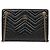Gucci Borsa a tracolla con catena GG Marmont in pelle Medium Nera Nero