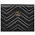 Gucci Borsa a tracolla con catena GG Marmont in pelle Medium Nera Nero - vista 2
