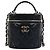 Chanel Vanity Top Handle Black with Gold Hardware Negro